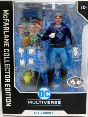 NIB DC Multiverse Guy Gardner Green Lantern Platinum Chase 7” Action Figure